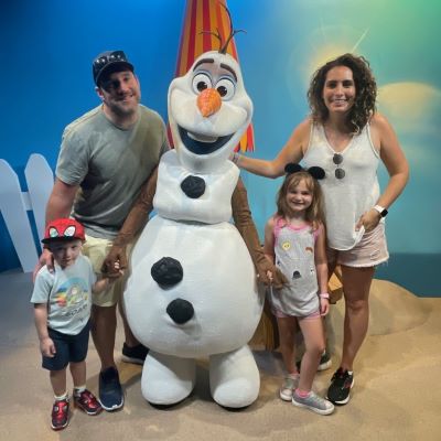 Meeting Olaf was worth waiting for!